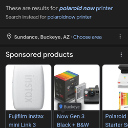 Polaroid camera & films