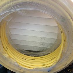 2x 500’ 1” Gas Line, Risers, Shut Off Valves 