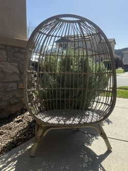 Kids Wicker Egg Chair