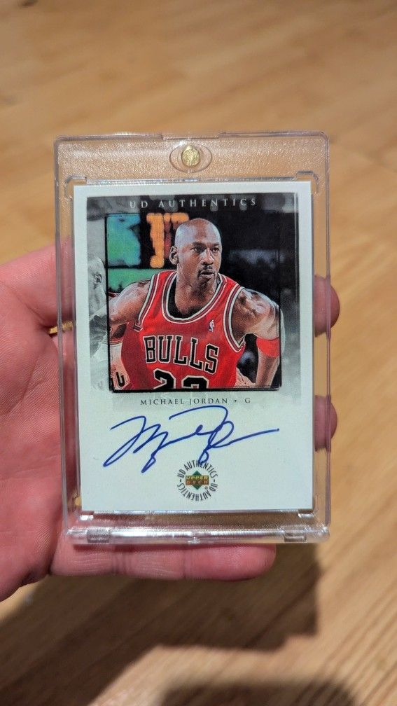 Michael Jordan Facsimiles Card Reprint 