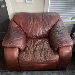 Leather Couch Seat