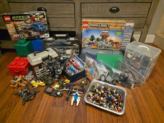 Huge LEGO Collection – 100+ Minifigures, Star Wars, Marvel, Minecraft & More