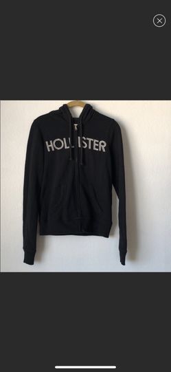 Hollister zip up sweater with hood.