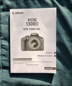 Canon Eos 1300 With ACCESSORIES
