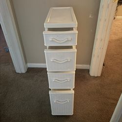 White storage container