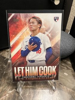 Yoshinobu Yamamoto RC 2024 Topps Update LHC-15