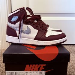 Jordan 1 Retro High - Bordeaux (GS) - Size 6.5