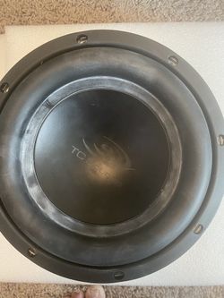 Tc Solutions 8” Speaker & Rockford Fosgate Car Amp