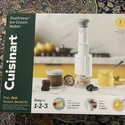 Cuisinart Fast freeze Ice Cream Maker