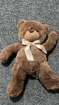 2  teddy bears and 3 plush toys