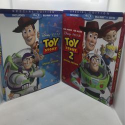 Disney’s Toy Story 1&2 Blu-ray DVD 