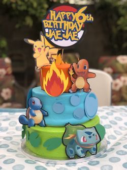 Pokémon cake toppers