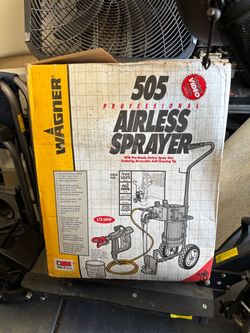 Airless paint sprayer