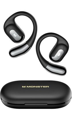 Monster Open Ear AC317 Headphones, Wireless Stereo, Bluetooth 5.4, 24H Playback
