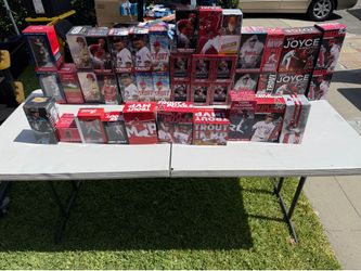 Anaheim Angels Baseball Collection BobbleHeads Mike Trout - Take All - $0 Make Offer