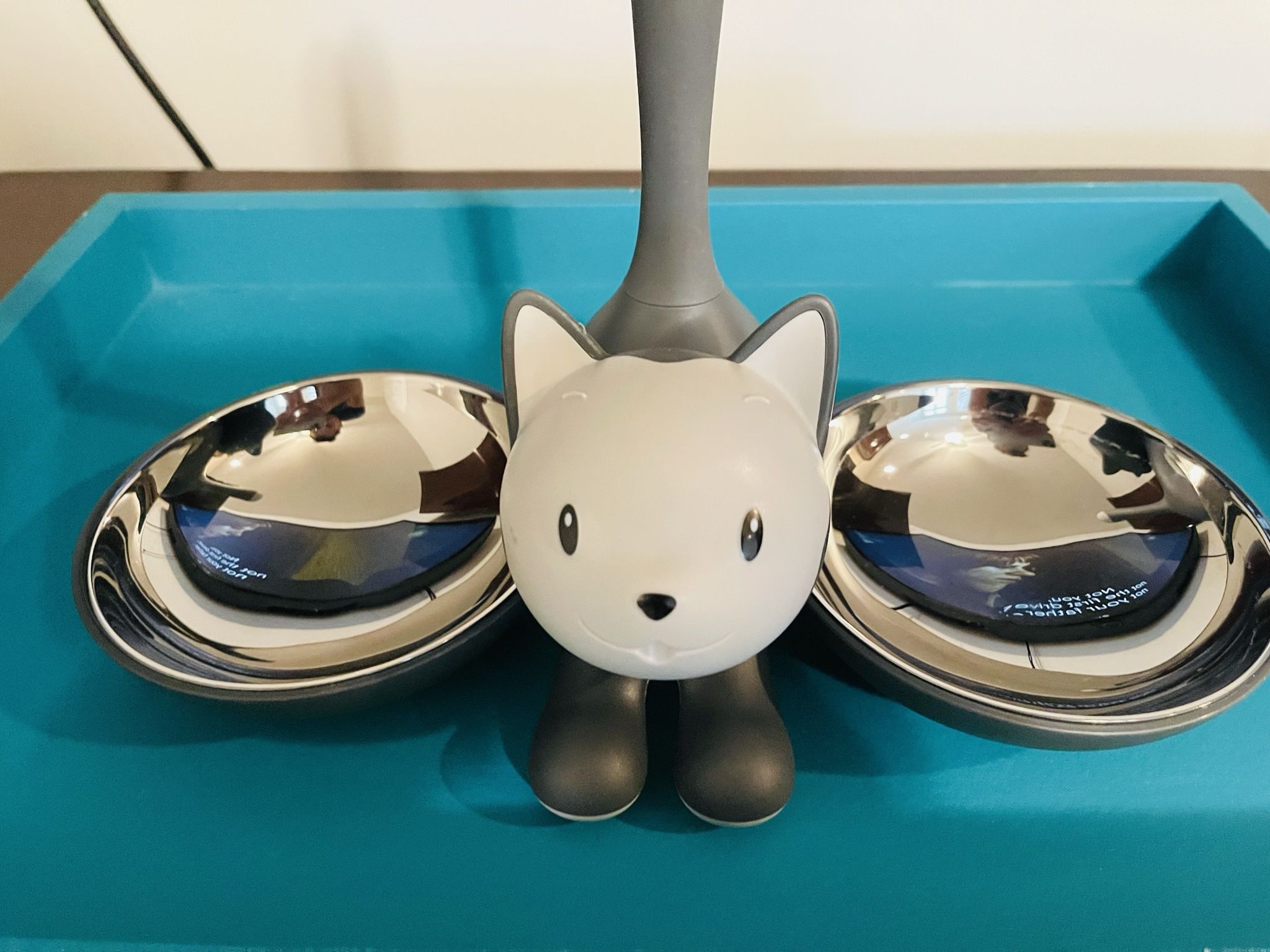 Alessi Tigrito Cat Bowls, By Miriam Mirri  These Bowls Are The Ultimate Conversation Starter when people See them! 