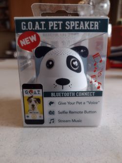 G.O.A.T. Pet Speaker Bluetooth Dog Speaker