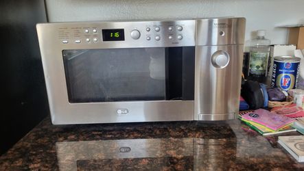LG Stainless Steel Microwave Toaster Combo
