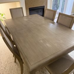 Dining Table With Six Chairs