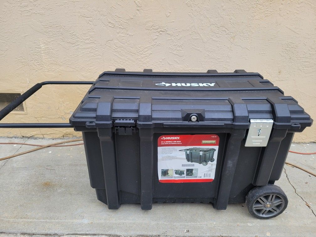 50 Gallon Husky Moble Job Box