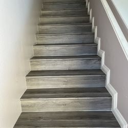 Vinyl Laminate Hardwood Refinish Beisboard