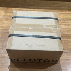 Peloton 10 lb Dumbbells BRAND NEW IN BOX
