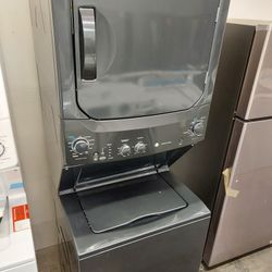 GE Electric WasherTower (Diamond Gray)