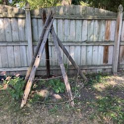 Garden tipi 