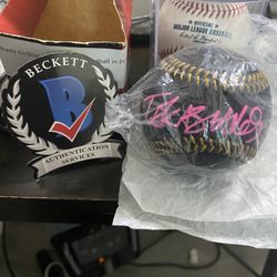 MLB Baseball Signed By Tekashi 6ix9ine