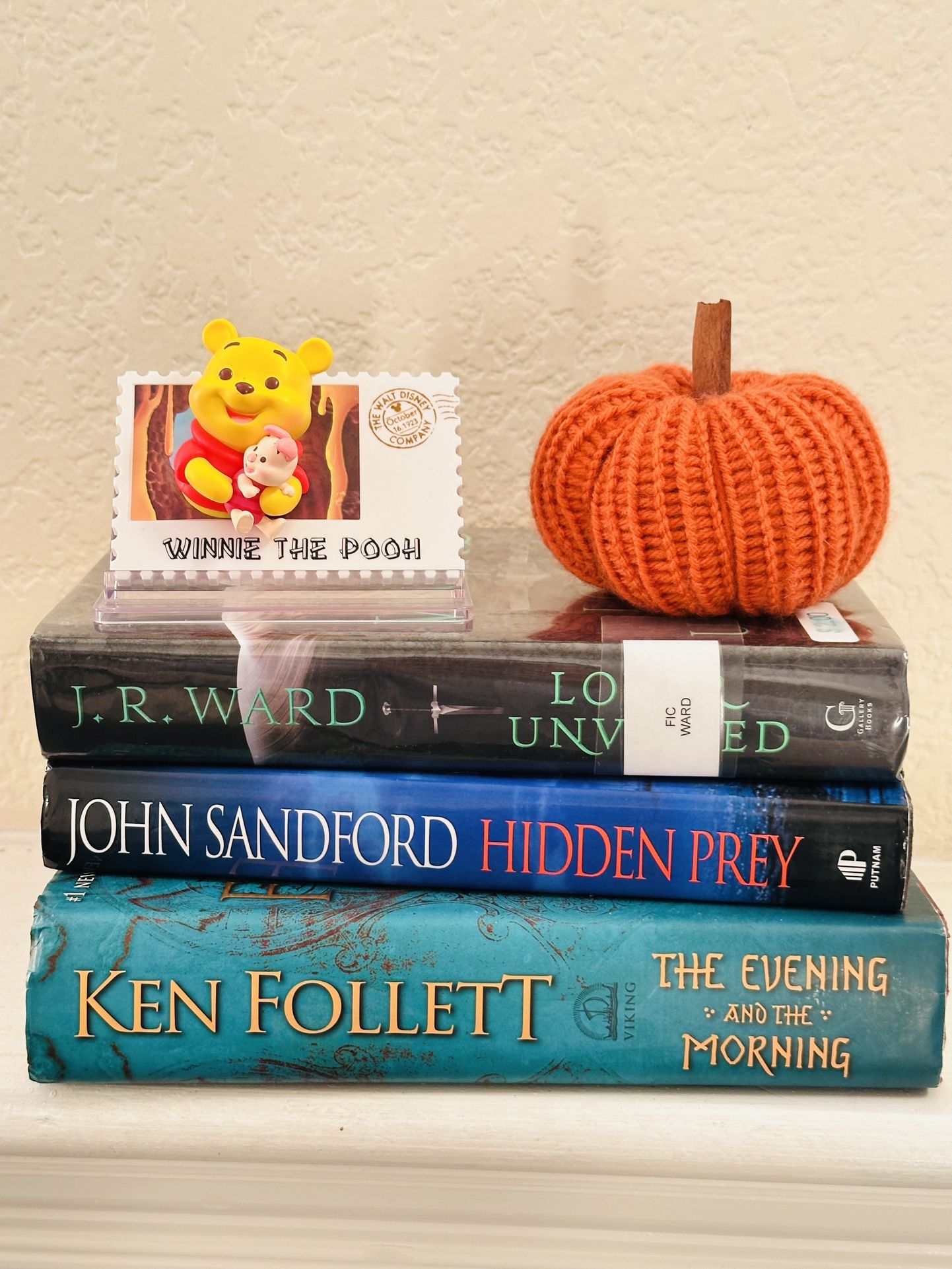 3 Books Yarn Pumkin And A Little Bear