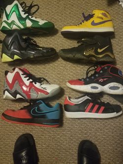 Jordan Nike & Reeboks