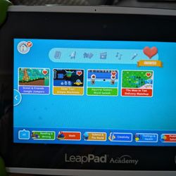 LeapFrog LeapPad Academy Kids’ Learning Tablet, Green