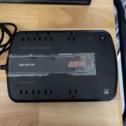 APC 650 Battery Backup 