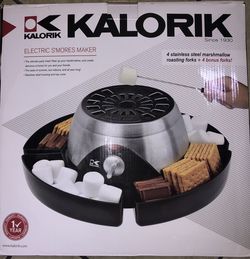 New in Box Kalorik Electric S’mores Maker