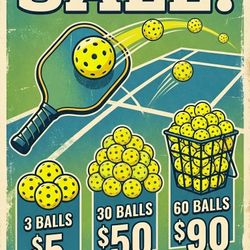 Franklin X-40 Outdoor Pickleballs (3 Balls for $5)