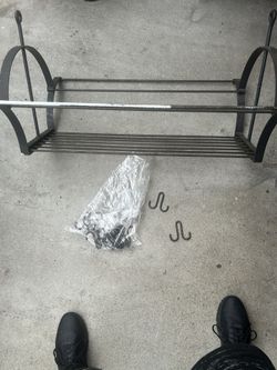 Black Pot Rack Heavy Duty (Pot Holder)