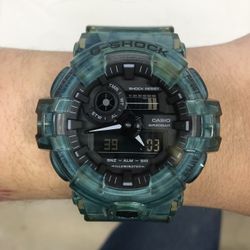 G-Shock 2023 With Translucent Blue Case Mod 