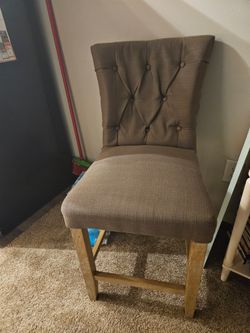 Barstool upholstered chair