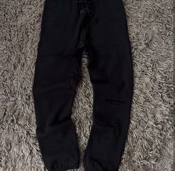 Fear of God Essential Sweatpants Black Size Small SS22