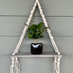 Macrame Triangle Wall Hanging
