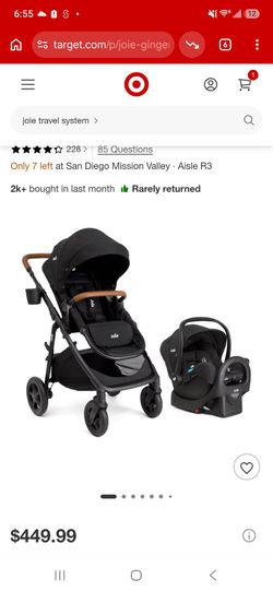 Joie Bassinet Stroller + Car Seat Base