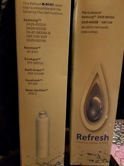 2 Brand new in the box Samsung water filter