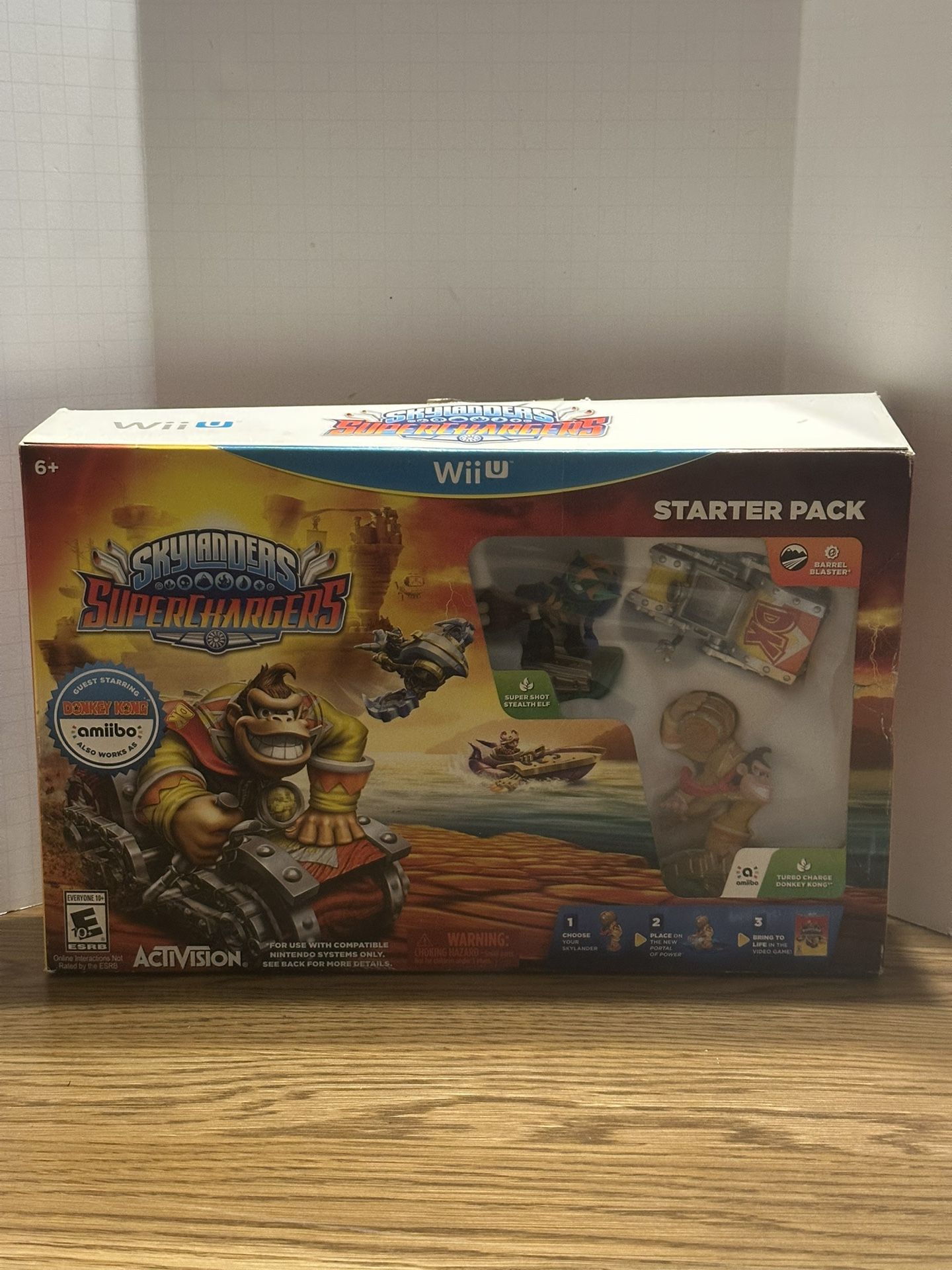 Skylanders Superchargers Starter Pack Donkey Kong (Nintendo Wii U, 2015)