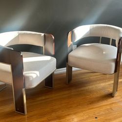 Pair of Caracole Streamliner Chairs $1,495 - Priced To Sell