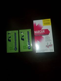 BRAND NEW 2 DOSE'S OF NARCAN AND 2 FENTENYHL TEST STRIPS.