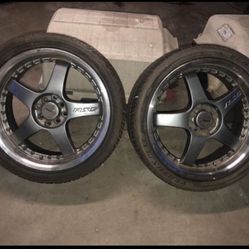$600 OBO 18 Inch Rims W Tires In Good Condition