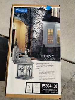 Outside Tiffany Lantern