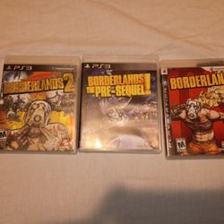Borderlands 1,2, And The Pre-sequel