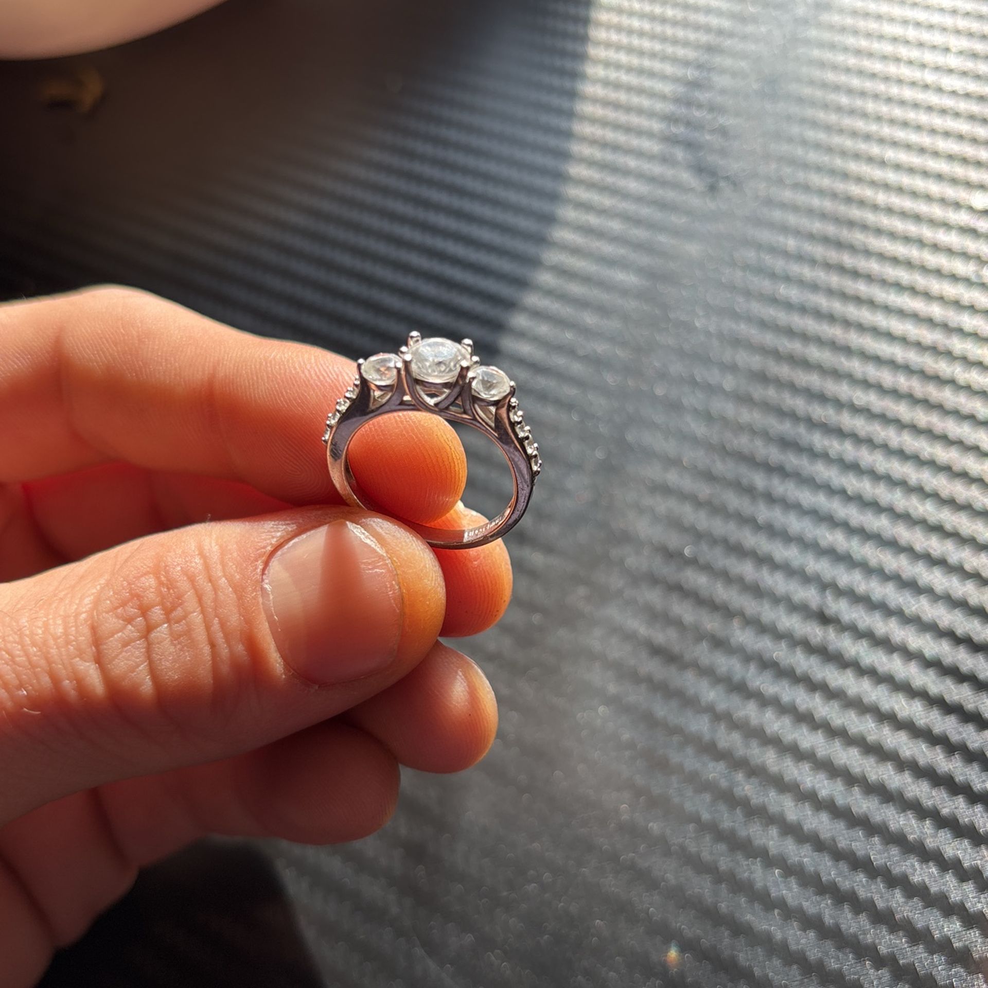 Silver Diomond Ring