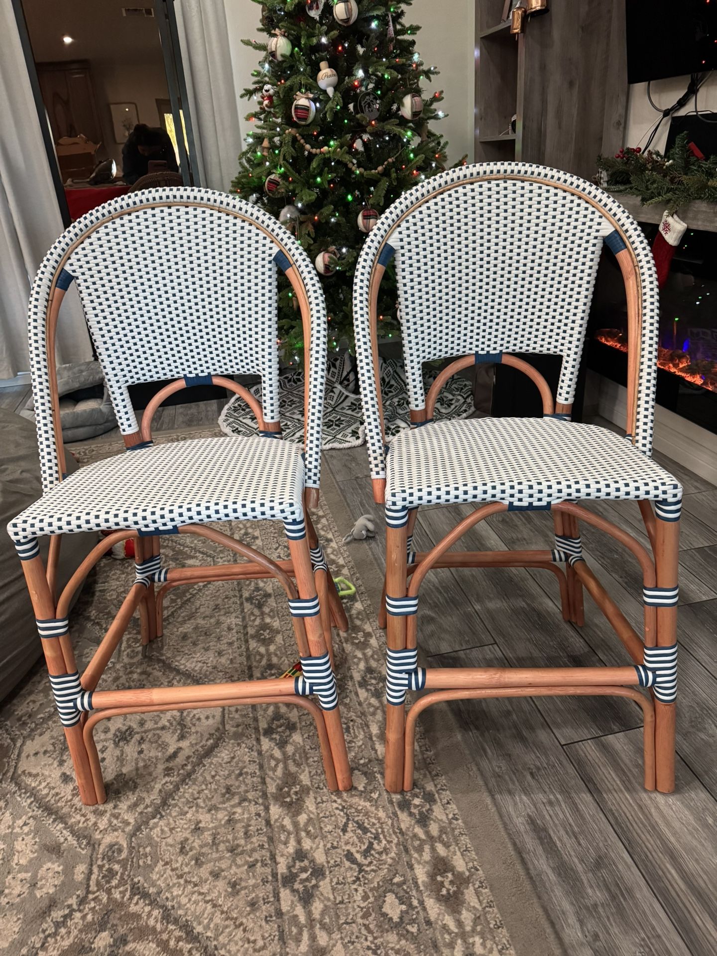 New Bar Stools Set Of 2 (24 In)